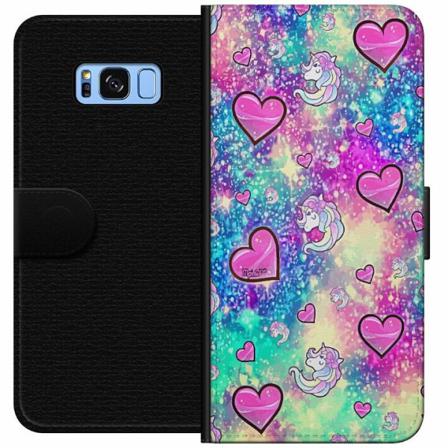 Samsung Galaxy S8 Plånboksfodral Unicorn Enhörning