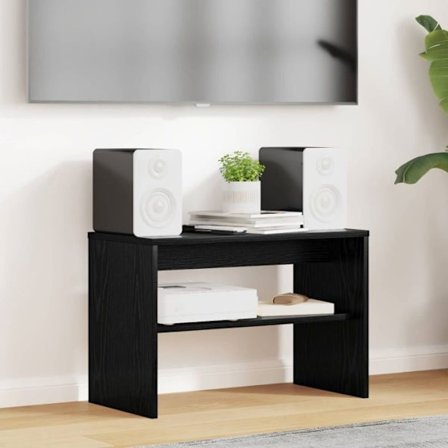 TV-möbel - hi-fi-möbel Vidaxl TV-möbel Svart ek 60 x 30 x 40 cm Ingenjörsträ