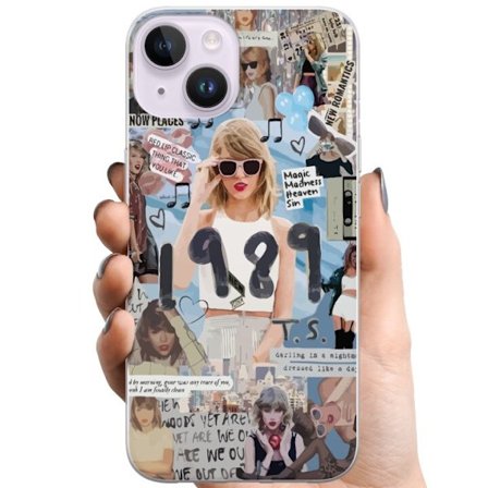 Kompatibelt Mobildeksel til Apple iPhone 15 Taylor Swift