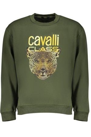 Cavalli Class Felpa Senza Zip Uomo Verde