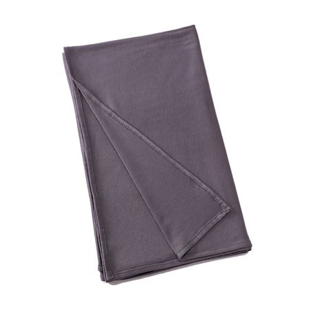 Lange muslimske tørklæder Hovedtørklæde MØRKEGRÅ MØRKEGRÅ