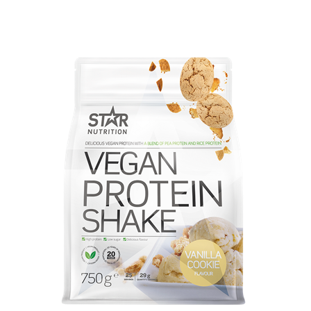Star Nutrition Vegan Protein Shake Veganskt Proteinpulver 750 g