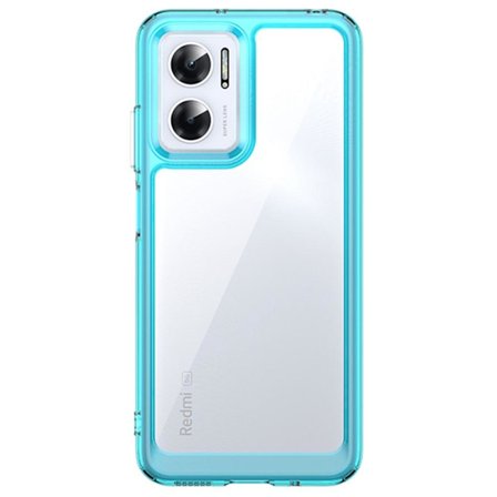 SKALO Xiaomi Redmi 10 5G Farve Bumper Cover - Turkis