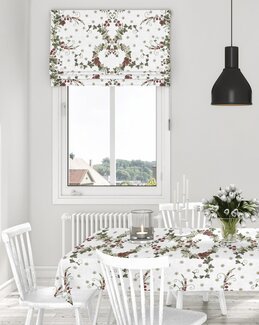 Kappemetervare med Mulitbånd Jordbærstedet Hvit