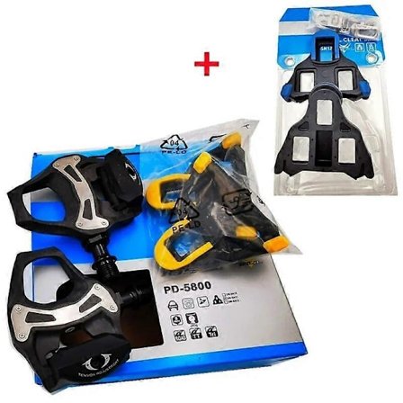 105 PD R7000/PD5800/R540/R550 landevejspedaler kulfiber klikpedaler SPD pedaler med SM-SH11 klamper ultegra pd-r8000-WELLNGS