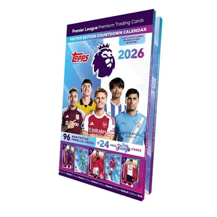 Topps Premier League Adventskalender Fotbollskort