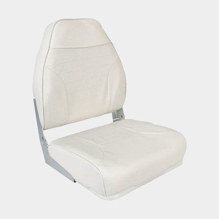 Klappbarer Bootsstuhl Springfield Flashback, 41 x 38 x 55 cm, weiß - Boot