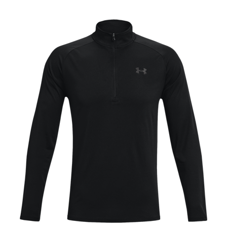 Træningstrøjer Under Armour Tech 2.0 1/2 Zip, Sort - Bodyman.dk