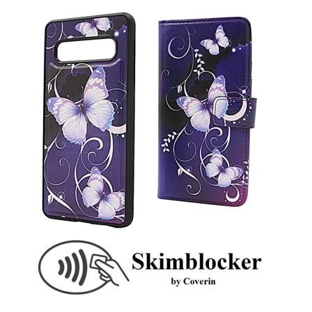 Skimblocker Magnet Designwallet Samsung Galaxy S10 (g973f)