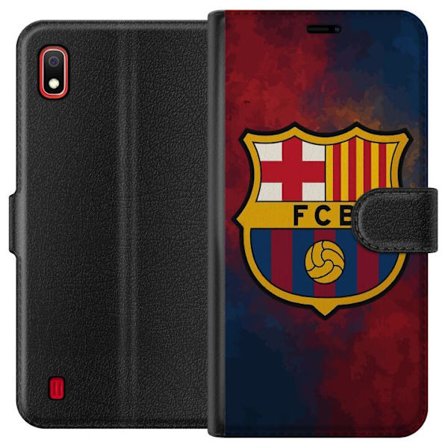 Yhteensopiva Lompakkokotelo Samsung Galaxy A10 Barcelona emblem