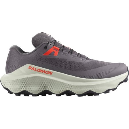 Salomon - Zapatillas de trail running para hombre Ultra Glide 3 - Excalibur / Icicle / Neon Flame - 40
