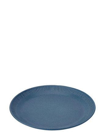 Knabstrup Keramik Knabstrup Tallerken - Blue - Ø 19 CM