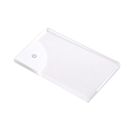 LED Blank Akryl Lysande Visitkort Ljus Transparent Namnskylt DIY Gåva till Make Pojkvänner Pappa Gåva