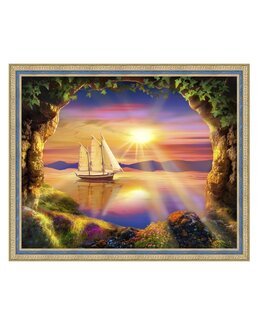 Diamond Painting Sonnenuntergang