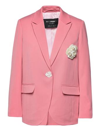 Fabiana By Nbs Blazers Single Breasted Blazers Lyserød Custommade