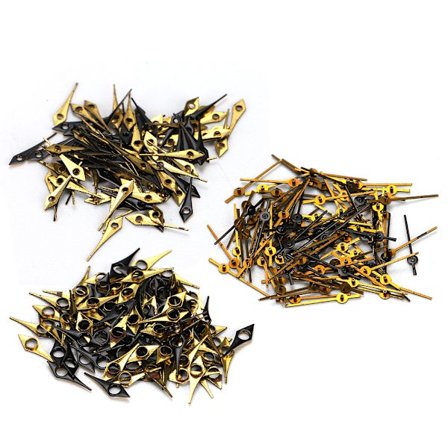 2035 Musta kultakello tuntiviisari minuuttiviisari sekuntiviisari korvaavat neulat 2035 koneistoon