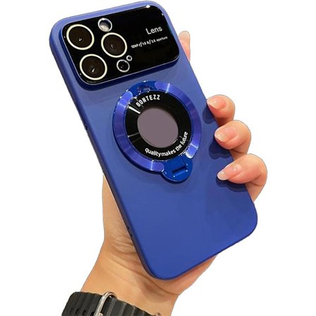 Phone case kompatibelt Iphone 15 Pro Max/15 Pro/15 Stort fönster med magnetiskt fäste för läckageetikett, 15 Pro Max case