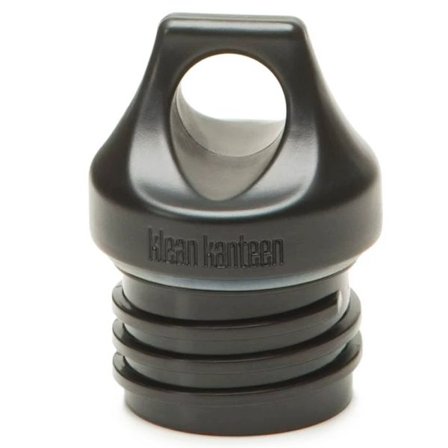 Klean Kanteen Sportkork Ersättningslock lämpligt för barn + klassiska flaskor - svart