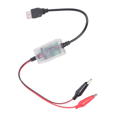 Svart Röd Klämma Laddningskabel 5V till 13.8V för 12V Fordonsbatteriladdning