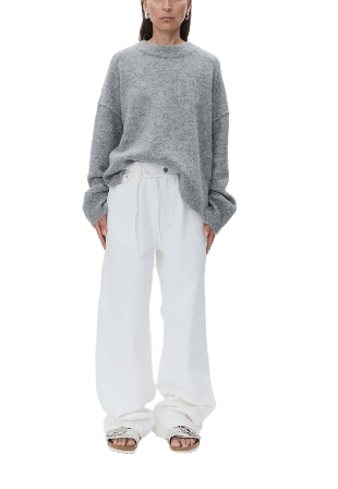 DAY Birger et Mikkelsen Josie Pullover Stickat Dam Grå M