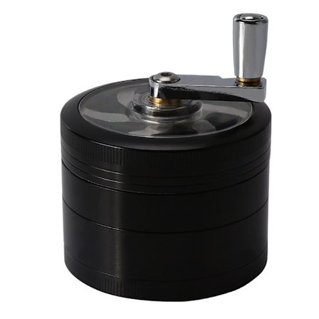 kampi 4 OSAT 61 mm halkaisijaltaan alkuperäinen vankka sinkkimetalli erittäin alkuperäinen maustemylly spatulallaan