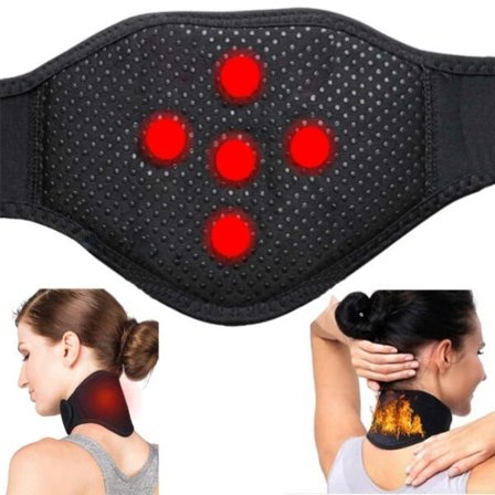 ADVARSEL FRAST - Selvoppdrettende nakkebeskyttelse Turmalin halskrage