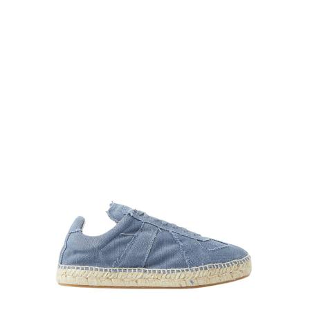 Maison Margiela Espadrille Sneakers , Blauw , Dames , Maat: 36 EU
