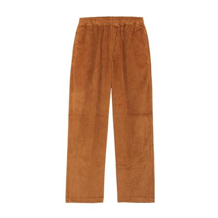 Obey, Straight Trousers Beige, Heren, Maat:S