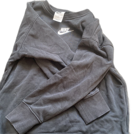 Svart Nike hoddie