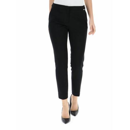 Liu Jo Slim-fit Broek , Zwart , Dames , Maat: L
