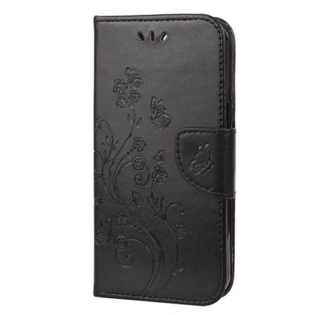 Iphone 13 Pro Max Plånboksfodral - Fjäril Black