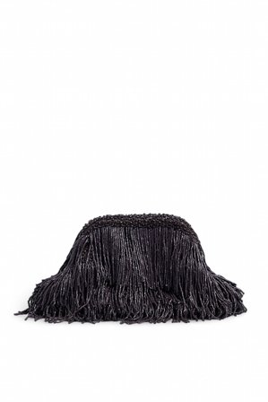 NA-KD Pochette avec perles - Accessoires Nouvel An - Brun - One Size