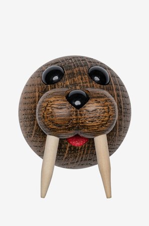 Spring Copenhagen - Magnet Wally Valross Eik 6 cm - Natur - Pynteting - Fra Homeroom