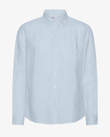Linen Shirt - Polar Blue - Male - M