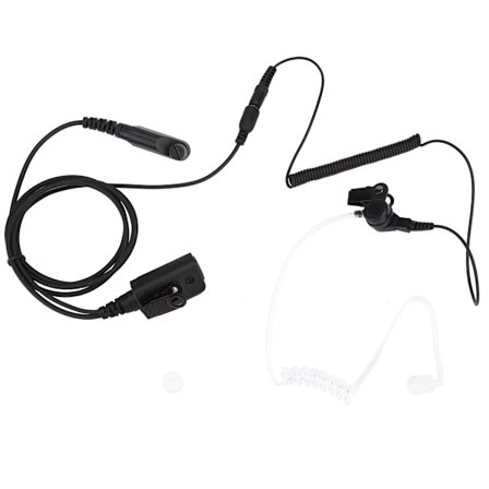 Zerama Walkie Talkie Luft-akustisk öronsnäcka för HYT Hytera PD600 PD602 PD605 Radio