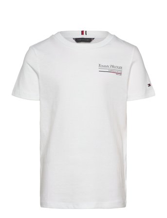 Hilfiger Yacht Print Tee White Tommy Hilfiger