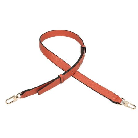 Håndveskestropp i ekte skinn Skulder Crossbody-stropp ORANGE