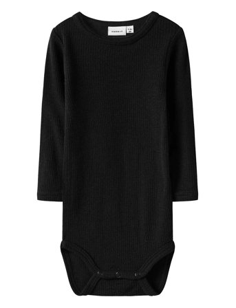 name it | Nbnwax Wool Rib Ls Body Noos | 68