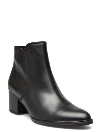 Ankle Boot Shoes Boots Ankle Boots Ankle Boot - Heel Svart Gabor*Betinget Tilbud