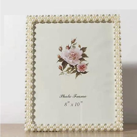 Romanttinen Hääkuvakehyksen Helmi Koriste Kuvakehykset Monimuotoinen Kehykset Pöydällä Moderni Koti Sisustus Porta Retrato 3/67/8/10