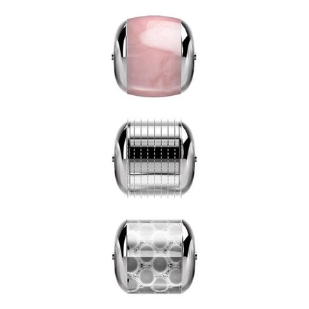 Micro Needle Face Roller 9in1 Geske med APP (pink)