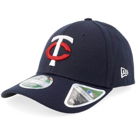 New Era - MLB Blå flexfit Kasket - Minnesota Twins MLB Player Replica M-Crown 39THIRTY Navy Flexfit @ Hatstore
