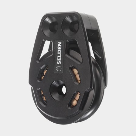 Deck block Seldén RBB 60, deck mounted, ball bearing, suitable for ropes Ø8 - 12 mm