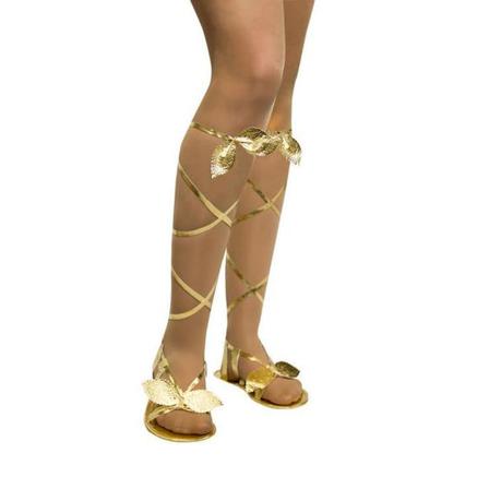 Sandaler Guldfärgade Guld One Size