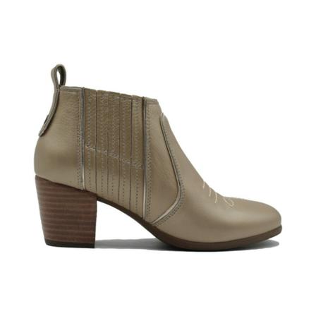 Geox, Heeled Boots Beige, Dames, Maat:38 EU