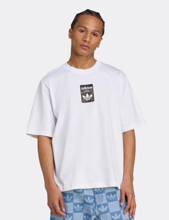 adidas Originals Graphic Os Ss T - White - XXL