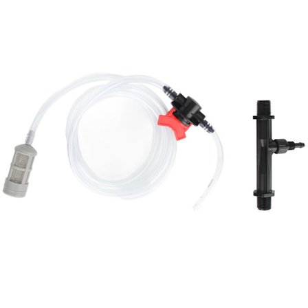 Gødningsinjektor Plasteffektiv med vandrør drypvanding Gødningsinjektor til have drivhus 1/2 tommer