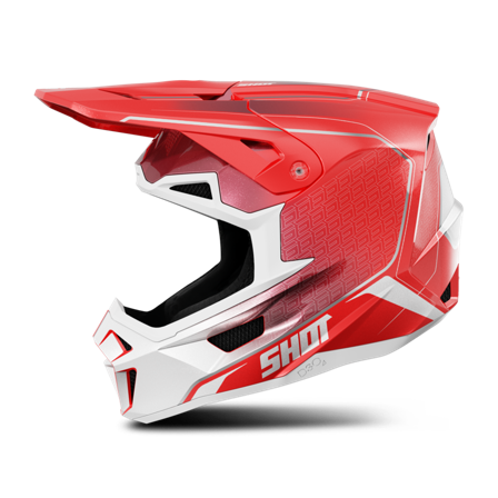 Casco de Cross Shot Lite Challenger Rojo Perlado M