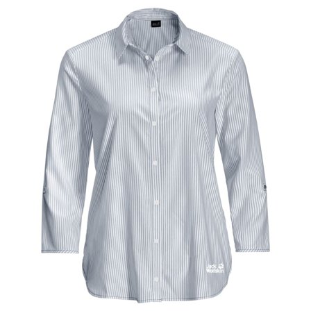 Jack Wolfskin Women's South Port Shirt Women long-sleeved shirts Blue S