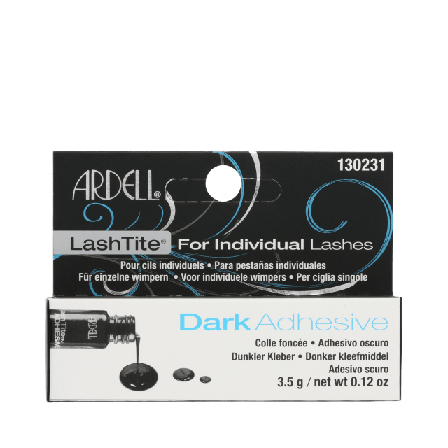 Ardell Adhesive Individual Lashes, Dark Lösögonfransar & färgning Dam Svart 3,5 G